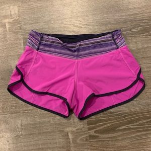 Lululemon speed up 2.5” shorts